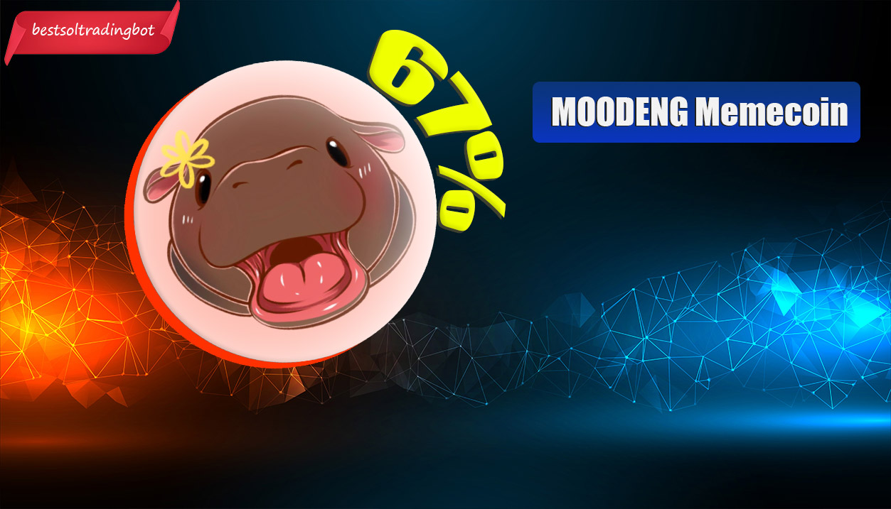 MOODENG Memecoin Jumps