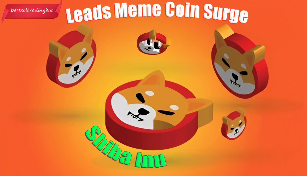 Shiba Inu Leads Meme Coin Surge